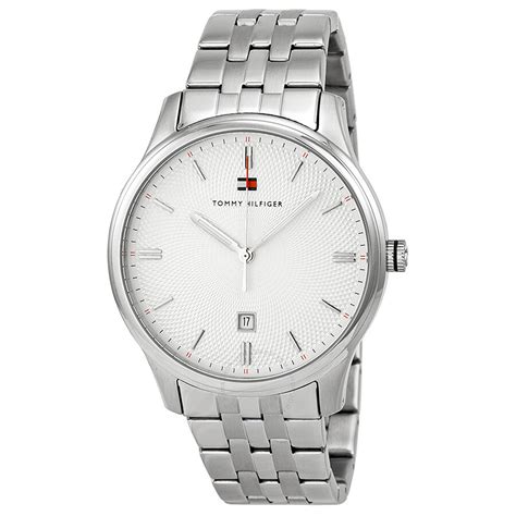 tommy hilfiger stainless steel watch.